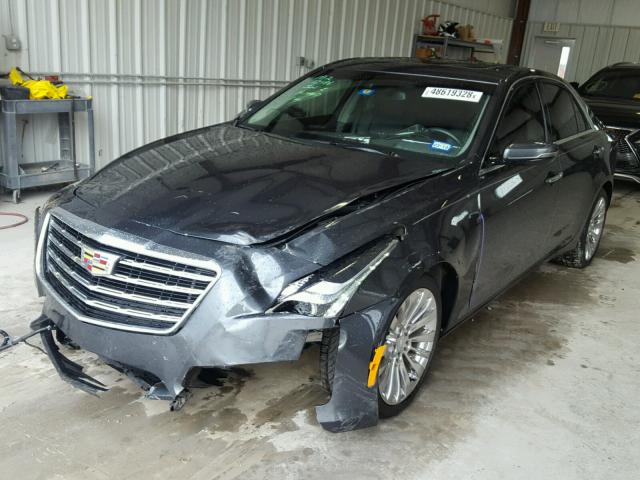 1G6AR5SX2H0171719 - 2017 CADILLAC CTS LUXURY GRAY photo 2