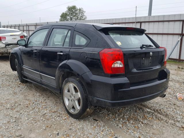 1B3HB78K07D157172 - 2007 DODGE CALIBER R/ BLACK photo 3