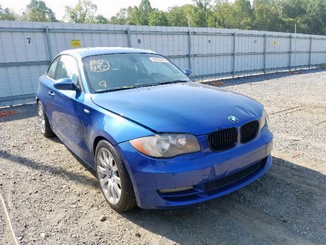 WBAUP93558VF47739 - 2008 BMW 128 I BLUE photo 1