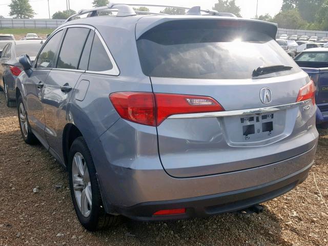 5J8TB4H51FL020037 - 2015 ACURA RDX TECHNO SILVER photo 3