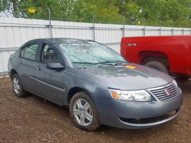 1G8AJ55F97Z114297 - 2007 SATURN ION LEVEL GRAY photo 1
