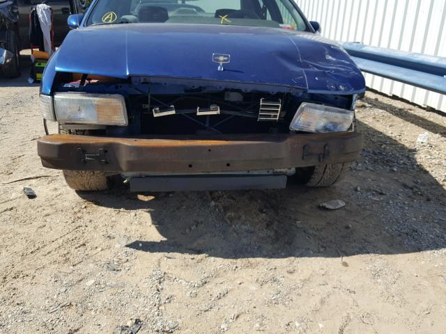 1G1BL53E9MW205686 - 1991 CHEVROLET CAPRICE BLUE photo 9