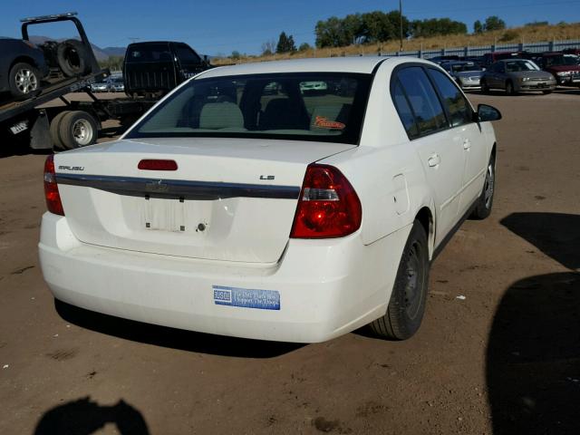 1G1ZS57F17F257791 - 2007 CHEVROLET MALIBU LS 白色 照片 4