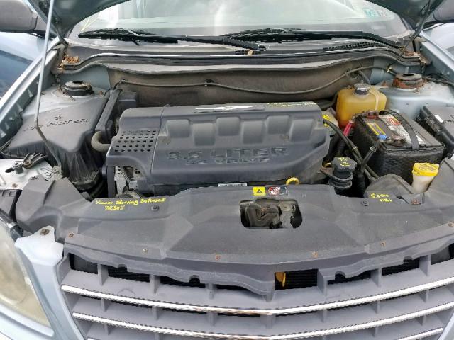 2A4GM68436R835807 - 2006 CHRYSLER PACIFICA T BLUE photo 7