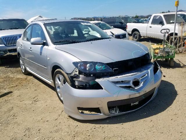 JM1BK323971668136 - 2007 MAZDA 3 S SILVER photo 1