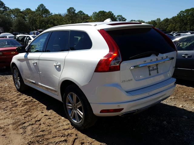 YV440MDU9H2084435 - 2017 VOLVO XC60 T5 WHITE photo 3