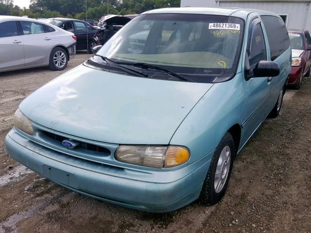 2FMDA5148TBC43423 - 1996 FORD WINDSTAR W GREEN photo 2