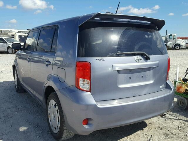 JTLZE4FE5CJ011467 - 2012 TOYOTA SCION XB Сұр фото 3