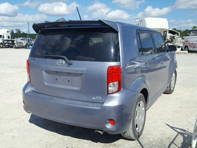 JTLZE4FE5CJ011467 - 2012 TOYOTA SCION XB Сұр фото 4
