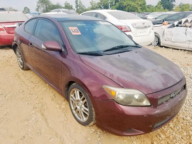 JTKDE167470218233 - 2007 TOYOTA SCION TC ბურგუნდია ფოტო 1