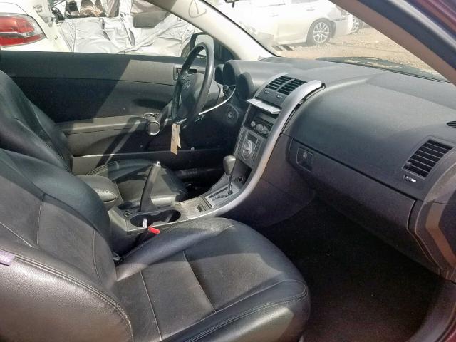 JTKDE167470218233 - 2007 TOYOTA SCION TC ბურგუნდია ფოტო 5
