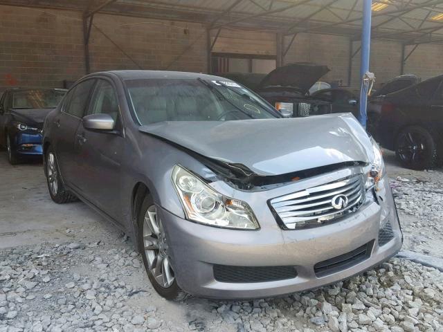 JNKCV61E19M014702 - 2009 INFINITI G37 BASE GRAY photo 1