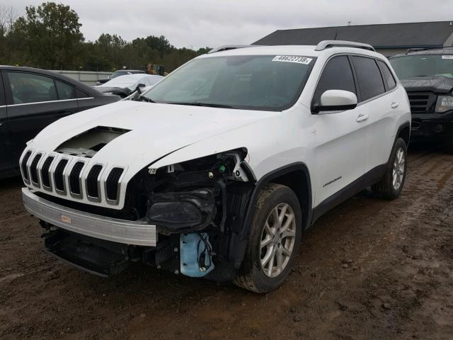 1C4PJLCS0FW505858 - 2015 JEEP CHEROKEE L WHITE photo 2