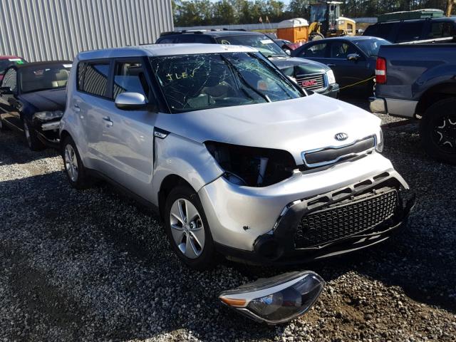 KNDJN2A27G7830610 - 2016 KIA SOUL SILVER photo 1