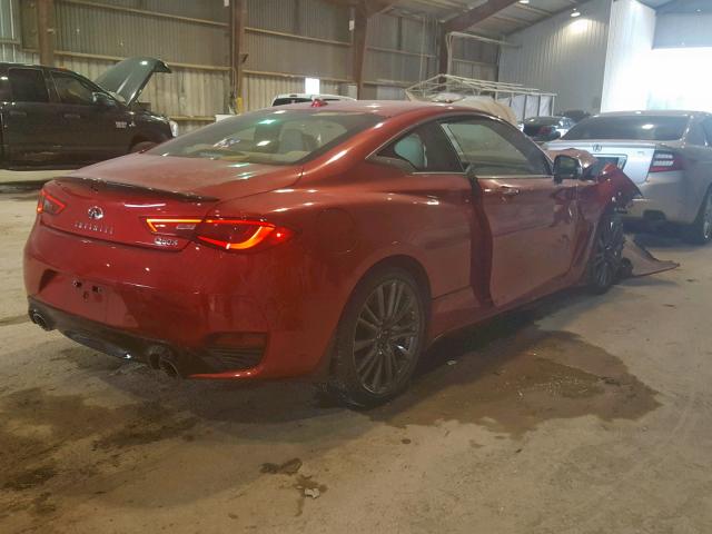 JN1FV7EK2HM610553 - 2017 INFINITI Q60 RED SP RED photo 4