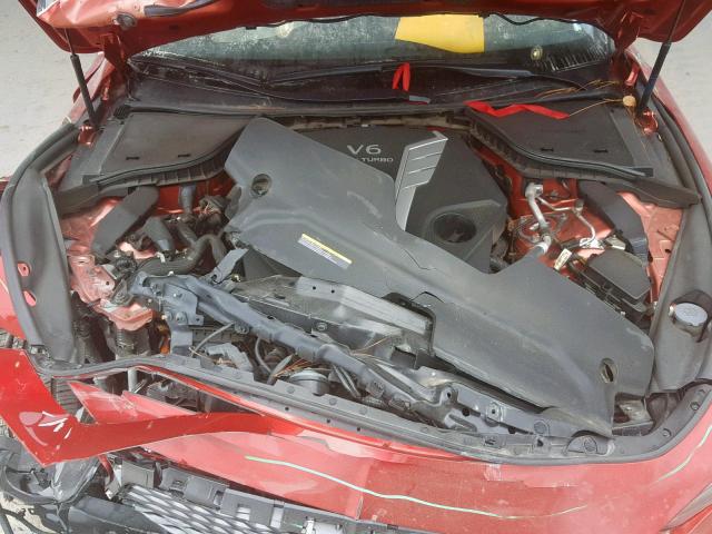 JN1FV7EK2HM610553 - 2017 INFINITI Q60 RED SP RED photo 7