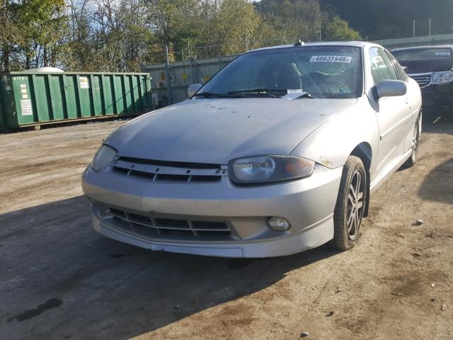 1G1JH12F057180401 - 2005 CHEVROLET CAVALIER L SILVER photo 2