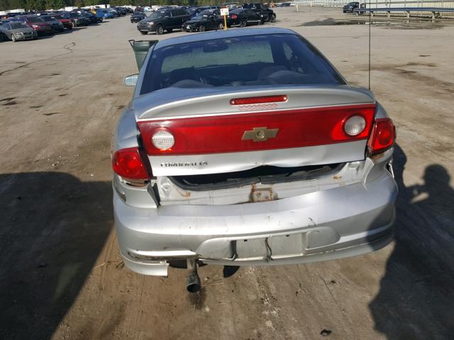 1G1JH12F057180401 - 2005 CHEVROLET CAVALIER L SILVER photo 9