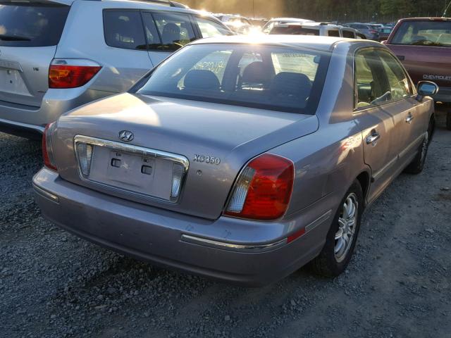 KMHFU45E85A420578 - 2005 HYUNDAI XG 350 GRAY photo 4