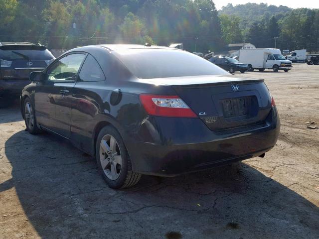 2HGFG129X8H561757 - 2008 HONDA CIVIC EXL 黑色 照片 3