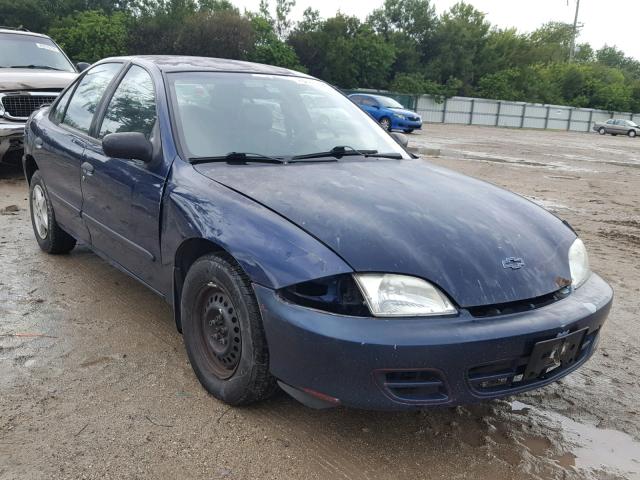 1G1JC524427441965 - 2002 CHEVROLET CAVALIER B BLUE photo 1