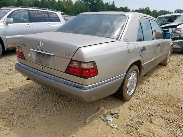 WDBEB31E1SC169200 - 1995 MERCEDES-BENZ E 300D BEIGE photo 4