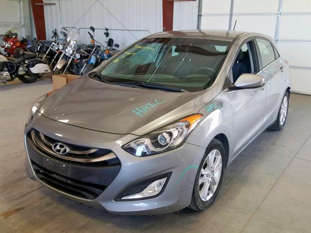 KMHD35LH3EU178732 - 2014 HYUNDAI ELANTRA GT GRAY photo 2