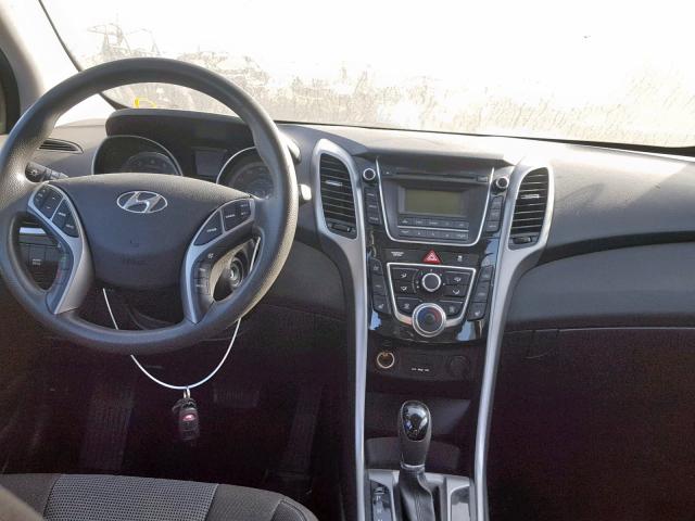 KMHD35LH3EU178732 - 2014 HYUNDAI ELANTRA GT GRAY photo 9