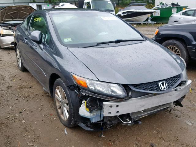 2HGFG3B17CH522154 - 2012 HONDA CIVIC EXL 灰色 照片 1
