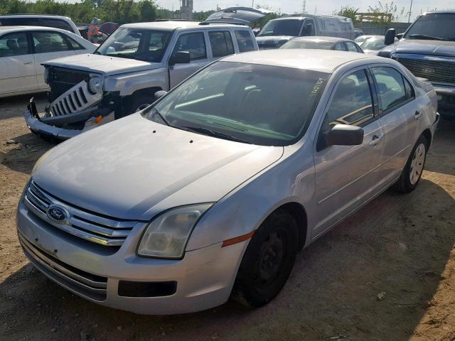 3FAHP06Z26R216127 - 2006 FORD FUSION S SILVER photo 2