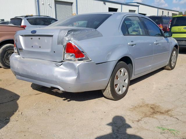 3FAHP06Z26R216127 - 2006 FORD FUSION S SILVER photo 4