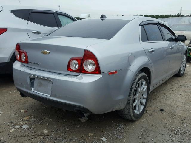 1G1ZG5E75CF182455 - 2012 CHEVROLET MALIBU LTZ ვერცხლისფერი ფოტო 4