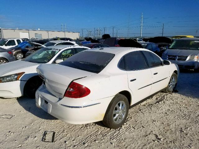 2G4WC582881163673 - 2008 BUICK LACROSSE C WHITE photo 4