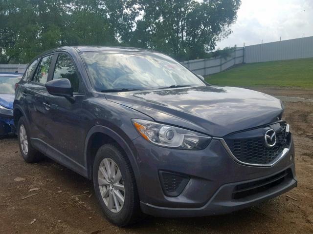 JM3KE2BE5E0361267 - 2014 MAZDA CX-5 SPORT GRAY photo 1