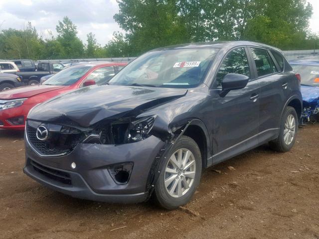 JM3KE2BE5E0361267 - 2014 MAZDA CX-5 SPORT GRAY photo 2