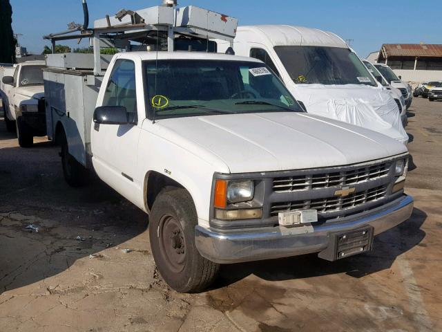 1GBGC34R7YR211238 - 2000 CHEVROLET C3500 WHITE photo 1