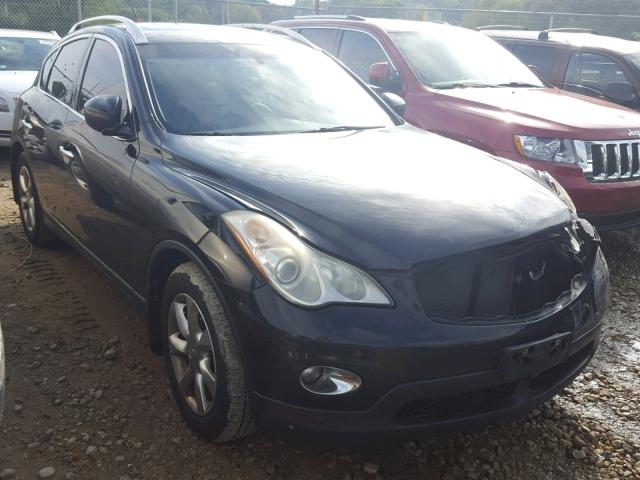 JNKAJ09F08M360557 - 2008 INFINITI EX35 BASE BLACK photo 1