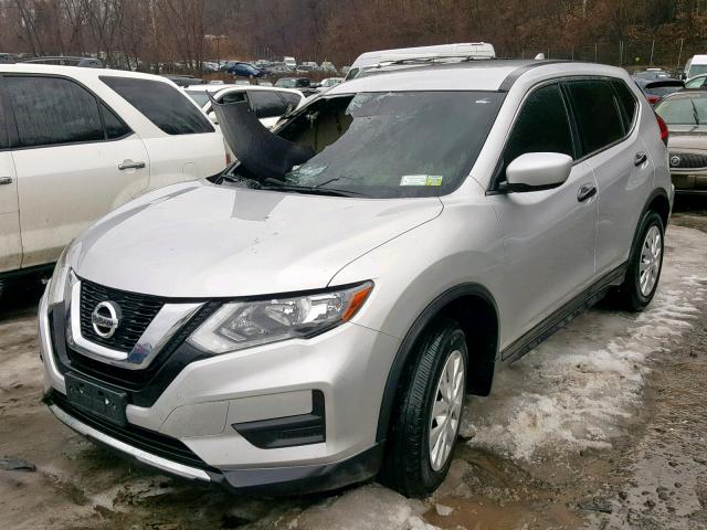 JN8AT2MV4HW259469 - 2017 NISSAN ROGUE S GRAY photo 2