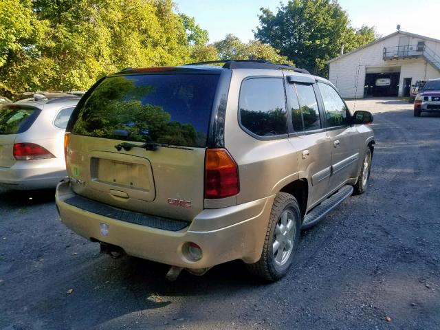 1GKDT13S852243731 - 2005 GMC ENVOY TAN photo 4