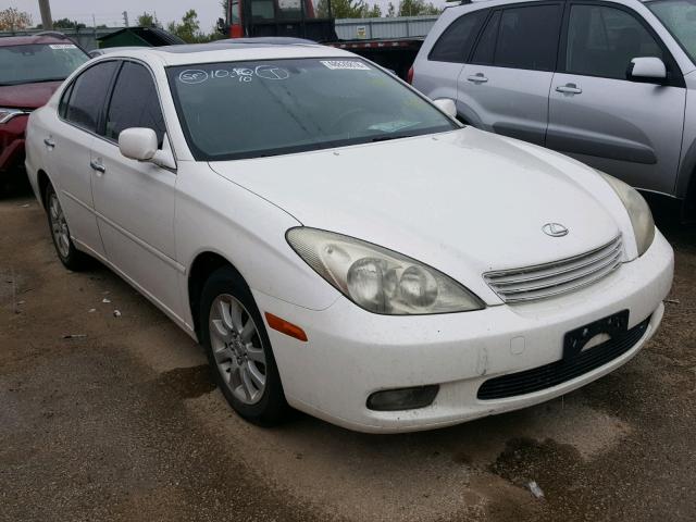 JTHBA30G140022615 - 2004 LEXUS ES 330 WHITE photo 1