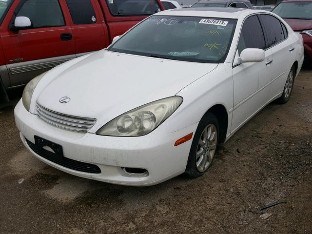 JTHBA30G140022615 - 2004 LEXUS ES 330 WHITE photo 2