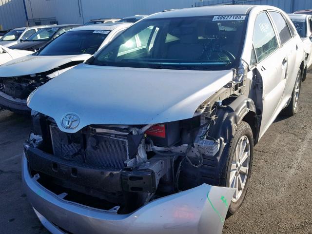 4T3ZA3BB2BU039952 - 2011 TOYOTA VENZA SILVER photo 2