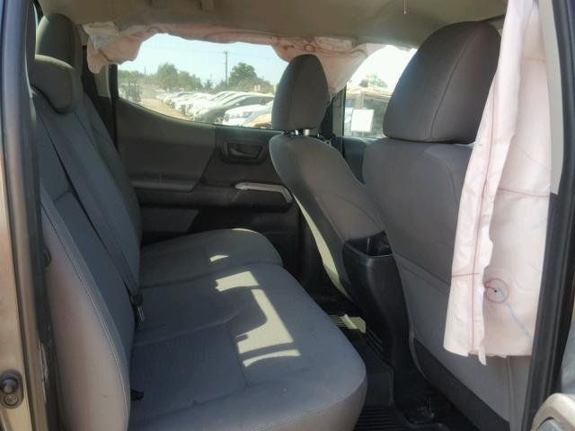 3TMAZ5CN3GM023987 - 2016 TOYOTA TACOMA DOU GRAY photo 6