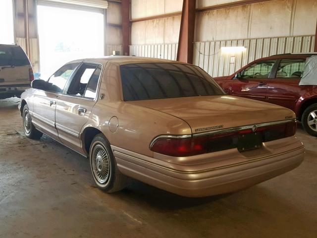 2MELM74W1TX660819 - 1996 MERCURY GRAND MARQ GOLD photo 3