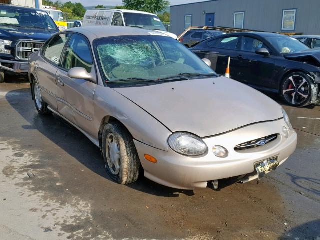 1FAFP52U4WG111501 - 1998 FORD TAURUS LX TAN photo 1