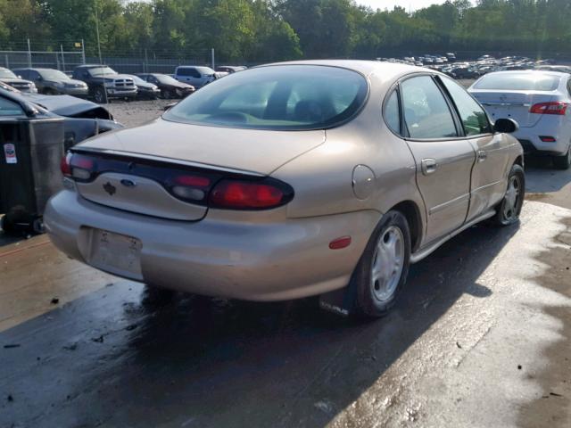 1FAFP52U4WG111501 - 1998 FORD TAURUS LX TAN photo 4