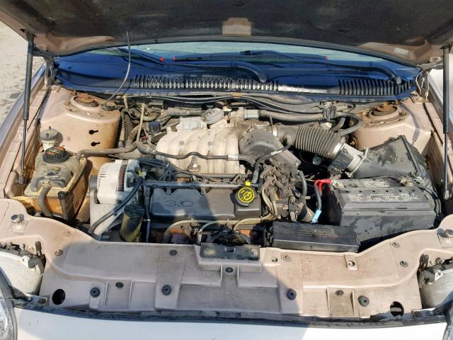 1FAFP52U4WG111501 - 1998 FORD TAURUS LX TAN photo 7