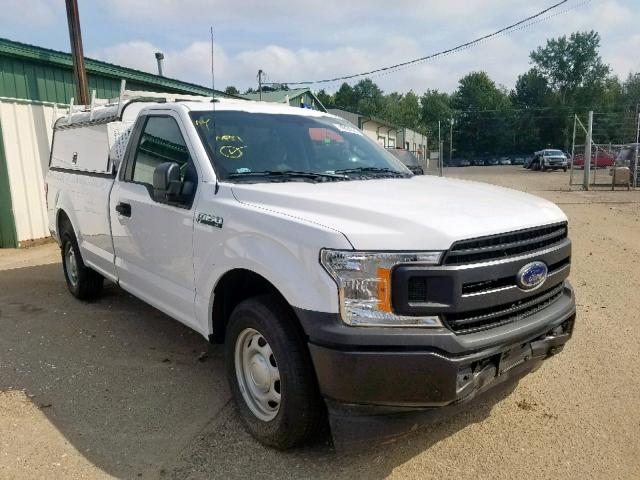 1FTMF1CB8JKD20787 - 2018 FORD F150 WHITE photo 1