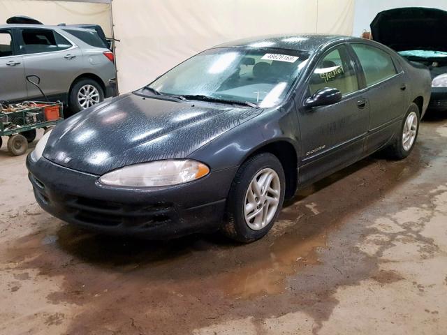 2B3HD46RXYH268535 - 2000 DODGE INTREPID BLACK photo 2