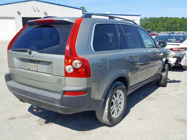 YV4CZ852561240768 - 2006 VOLVO XC90 V8 GREEN photo 4